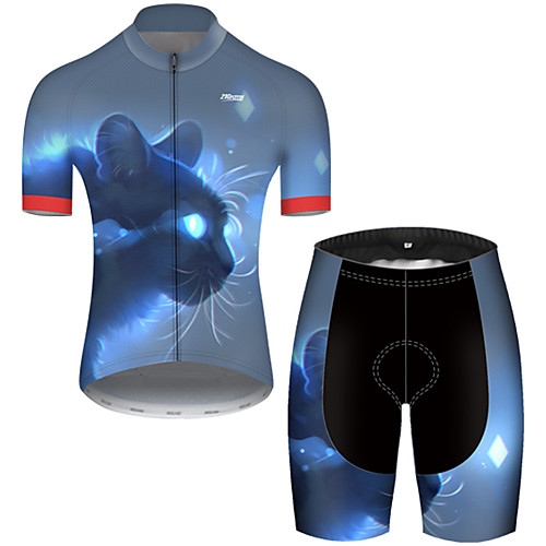 21Grams Men's Short Sleeve Cycling Jersey with Shorts Black / Blue Galaxy Bike Breathable Sports Galaxy Mountain Bike MTB Road Bike Cycling Clothing Apparel / Stretchy
21Grams Men's Short Sleeve Cycling Jersey with Shorts Black / Blue Galaxy Bike Breathable Sports Galaxy Mountain Bike MTB Road Bike Cycling Clothing Apparel / Stretchy