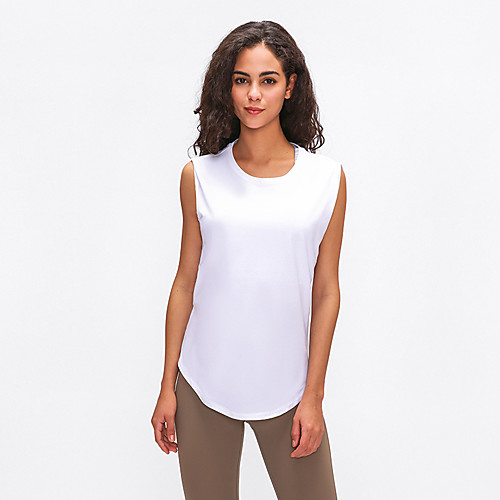 Women's Yoga Top Fashion White Black Purple Pink Green Elastane Cotton Yoga Running Fitness Vest / Gilet Top Sleeveless Sport Activewear Breathable Quick Dry Comfortable Stretchy
Women's Yoga Top Fashion White Black Purple Pink Green Elastane Cotton Yoga Running Fitness Vest / Gilet Top Sleeveless Sport Activewear Breathable Quick Dry Comfortable Stretchy