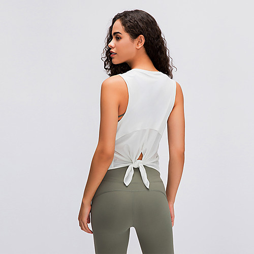 Women's Yoga Top Split Fashion Dark Pink White Black Pink Green Elastane Yoga Running Fitness Vest / Gilet Top Sleeveless Sport Activewear Breathable Quick Dry Comfortable Stretchy
Women's Yoga Top Split Fashion Dark Pink White Black Pink Green Elastane Yoga Running Fitness Vest / Gilet Top Sleeveless Sport Activewear Breathable Quick Dry Comfortable Stretchy