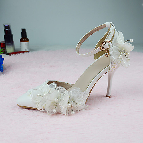 Women's Heels 2020 Spring & Fall Stiletto Heel Pointed Toe Daily Party & Evening Buckle PU White
Women's Heels 2020 Spring & Fall Stiletto Heel Pointed Toe Daily Party & Evening Buckle PU White