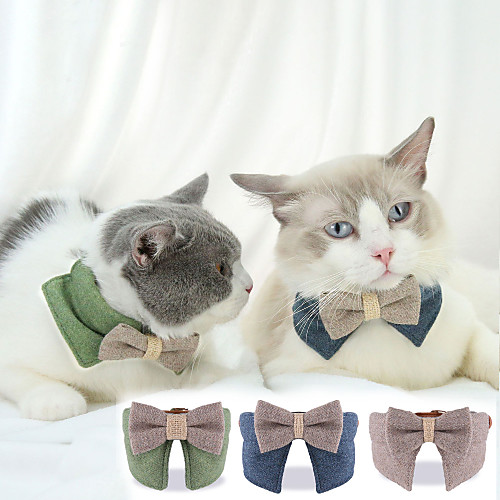 Dog Cat Pets Collar Portable Retractable Soft Classic Bowknot Oxford Cloth Green Blue Coffee Beagle Bulldog Shiba Inu Pug Bichon Frise Schnauzer 1pc
Dog Cat Pets Collar Portable Retractable Soft Classic Bowknot Oxford Cloth Green Blue Coffee Beagle Bulldog Shiba Inu Pug Bichon Frise Schnauzer 1pc