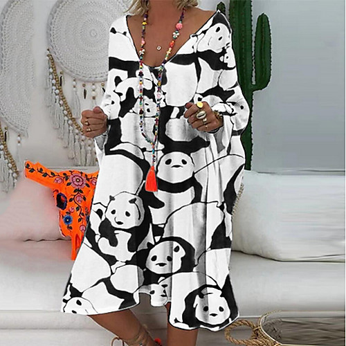 Women's Shift Dress Knee Length Dress - Long Sleeve Floral Summer Elegant 2020 White S M L XL
Women's Shift Dress Knee Length Dress - Long Sleeve Floral Summer Elegant 2020 White S M L XL