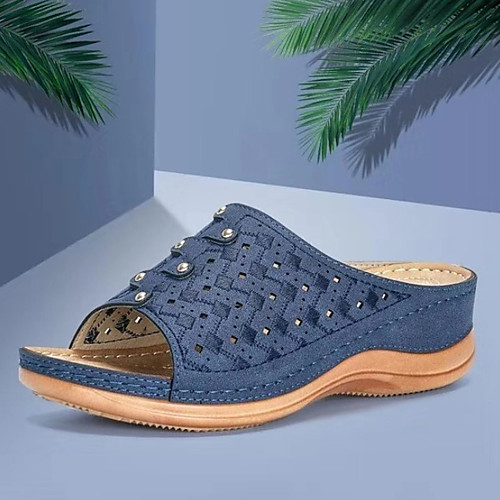 Women's Sandals / Slippers & Flip-Flops Summer Platform Open Toe Daily PU Red / Light Grey / Blue
Women's Sandals / Slippers & Flip-Flops Summer Platform Open Toe Daily PU Red / Light Grey / Blue