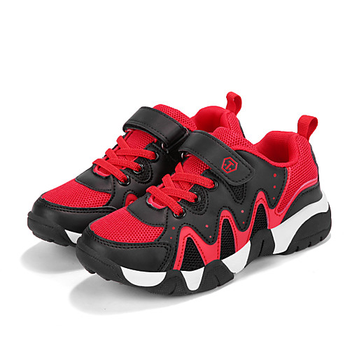 Boys' Comfort Mesh / PU Trainers / Athletic Shoes Big Kids(7years ) Walking Shoes Buckle Black / Red / Gray Spring / Fall
Boys' Comfort Mesh / PU Trainers / Athletic Shoes Big Kids(7years ) Walking Shoes Buckle Black / Red / Gray Spring / Fall