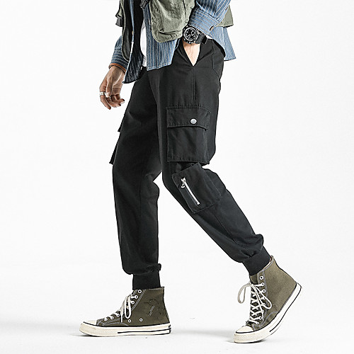 Men's Sporty / Basic Holiday Weekend Chinos / Cargo Pants - Solid Colored Outdoor Black Army Green Gray US32 / UK32 / EU40 US34 / UK34 / EU42 US36 / UK36 / EU44
Men's Sporty / Basic Holiday Weekend Chinos / Cargo Pants - Solid Colored Outdoor Black Army Green Gray US32 / UK32 / EU40 US34 / UK34 / EU42 US36 / UK36 / EU44