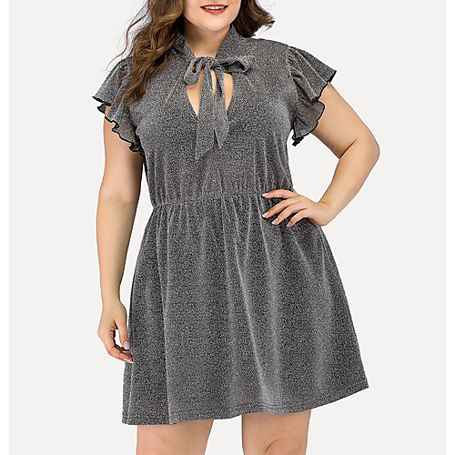 Women's 2020 Gray Summer Dress Casual Elegant Daily Going out A Line Sheath Chiffon Solid Color Ruched Split L XL
Women's 2020 Gray Summer Dress Casual Elegant Daily Going out A Line Sheath Chiffon Solid Color Ruched Split L XL