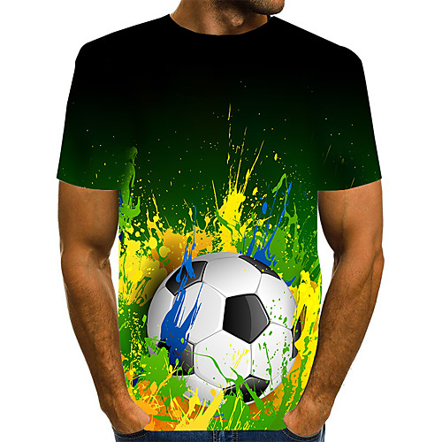 Men's Daily Weekend Basic / Exaggerated T-shirt - Color Block / 3D Print Rainbow
Men's Daily Weekend Basic / Exaggerated T-shirt - Color Block / 3D Print Rainbow