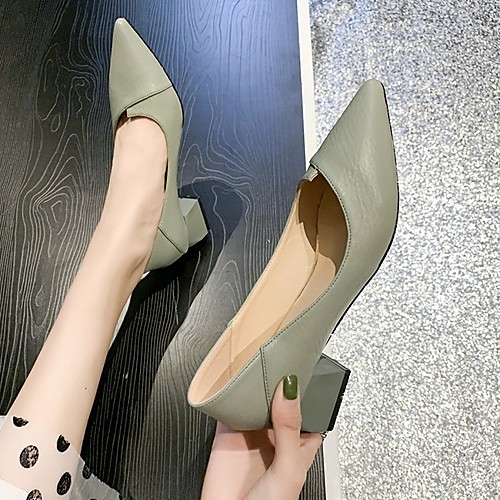 Women's Loafers & Slip-Ons Summer Chunky Heel Pointed Toe Daily PU Black / Yellow / Green
Women's Loafers & Slip-Ons Summer Chunky Heel Pointed Toe Daily PU Black / Yellow / Green