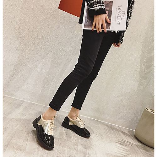 Women's Flats Spring & Summer Flat Heel Round Toe Daily Solid Colored PU White / Black
Women's Flats Spring & Summer Flat Heel Round Toe Daily Solid Colored PU White / Black