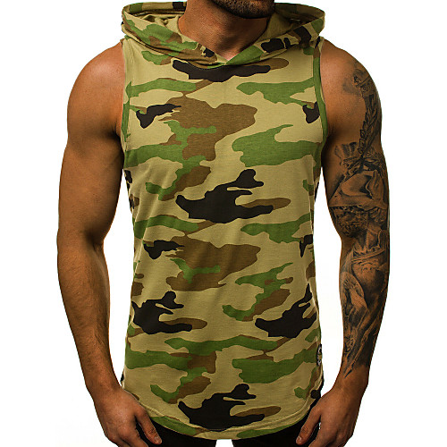 Men's Camo / Camouflage Letter Print Tank Top Basic Military Sports Gym Army Green / Gray
Men's Camo / Camouflage Letter Print Tank Top Basic Military Sports Gym Army Green / Gray