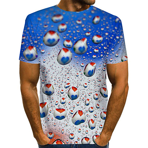 Men's Geometric 3D Print T-shirt Street chic Exaggerated Daily Going out Rainbow
Men's Geometric 3D Print T-shirt Street chic Exaggerated Daily Going out Rainbow