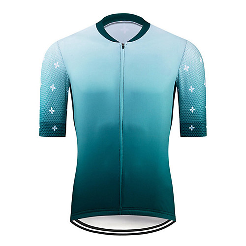 21Grams Men's Short Sleeve Cycling Jersey Black / Green Bike Jersey Top Mountain Bike MTB Road Bike Cycling UV Resistant Breathable Quick Dry Sports Clothing Apparel / Stretchy
21Grams Men's Short Sleeve Cycling Jersey Black / Green Bike Jersey Top Mountain Bike MTB Road Bike Cycling UV Resistant Breathable Quick Dry Sports Clothing Apparel / Stretchy