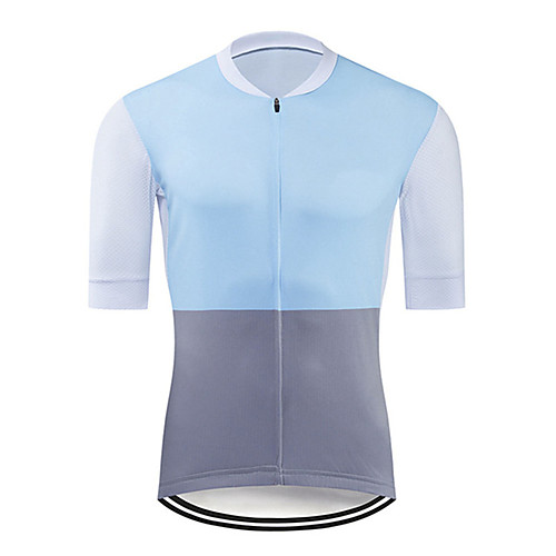 21Grams Men's Short Sleeve Cycling Jersey Blue Dark Navy Bike Jersey Top Mountain Bike MTB Road Bike Cycling UV Resistant Breathable Quick Dry Sports Clothing Apparel / Stretchy
21Grams Men's Short Sleeve Cycling Jersey Blue Dark Navy Bike Jersey Top Mountain Bike MTB Road Bike Cycling UV Resistant Breathable Quick Dry Sports Clothing Apparel / Stretchy