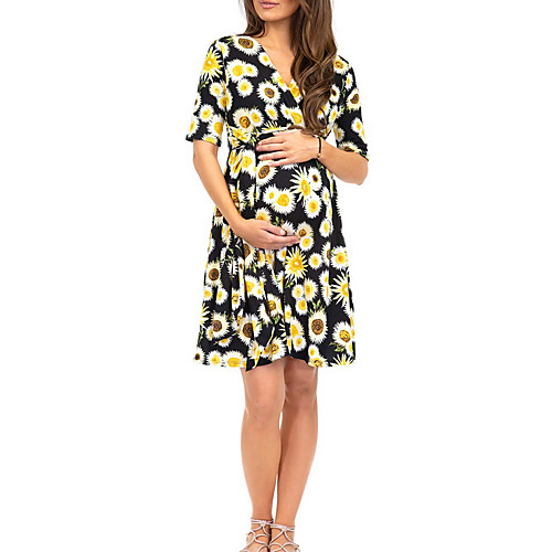 Women's A-Line Dress Knee Length Dress - Short Sleeves Print Summer Casual Chinoiserie 2020 White Black Red S M L XL
Women's A-Line Dress Knee Length Dress - Short Sleeves Print Summer Casual Chinoiserie 2020 White Black Red S M L XL