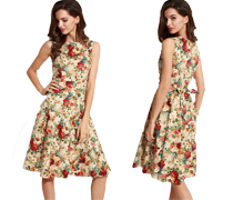 Schöne elegante Kleider