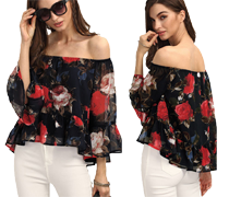 Fashion Ruffles Women's Dresses Promotion