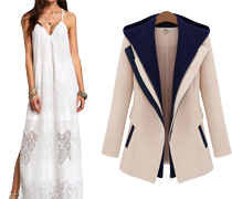 Coleção de Moda Branca