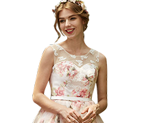 Vestidos de un color y con diseños