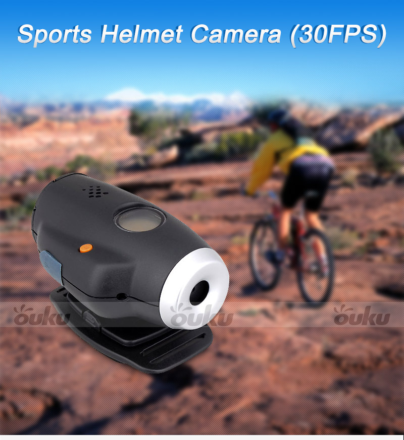 Authentic Helmet Camera Head Cam HeadCam Video Rock Climbing Ski Skiing