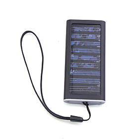 Solar 1300mAh Power Bank Portable External Battery Charger for iPhone/iPad/Samsung/Cellphones