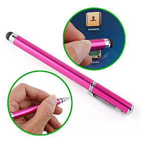 Touchscreen Writing Stylus with Ball Pen for iPad, iPhone, Playbook, Xoom and P1000 (Pink)