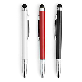 Premium 2-in-1 Capacitive Touchscreen Stylus Ballpoint Pen for iPad, iPhone, Android Phones and Tablets