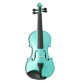 4/4 blank gran violin (multi-farve)