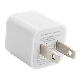 United States USB and AC Charger for iPhone 4 and 4S (1000mA, White)