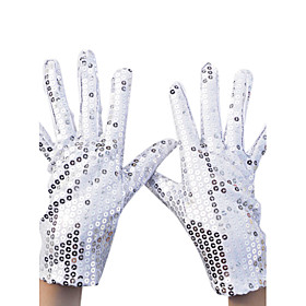 Wrist Length Fingertips Glove Nylon Party/ Evening Gloves Spring Summer Fall Sequins Wrist Length Fingertips Glove Nylon Party/ Evening Gloves Spring Summer Fall Sequins