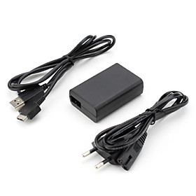 Ac Power Adapter For Ps Vita With Usb Cable (5v, Eu) Video Game Accessories