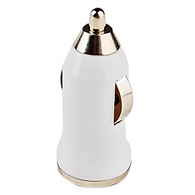 Mini USB Car Charger for iPhone 6 iPhone 6 Plus (White)