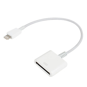 30-Pin Female to 8 Pin Adapter for iPhone 6 iPhone 6 Plus, iPad iPod (22 cm)