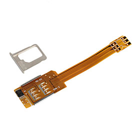 Dual Sim Card Adapter for iPhone 5 (GSM/3G Supported)