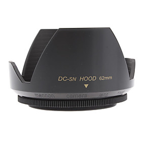 Mennon 62mm Lens Hood for Digital Camera Lenses 16mm, Film Lenses 28mm
