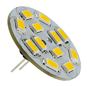 6W G4 LED Spotlight 12 SMD 5730 570 lm Warm White DC 12 V 6W G4 LED Spotlight 12 SMD 5730 570 lm Warm White DC 12 V