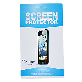 HD Screen Protector con panno di pulizia per Samsung Galaxy S3 Mini I8190