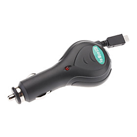 Car Charger with USB Data/Charge Cable for Samsung Galaxy S3 and Others