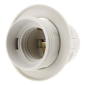 E27 Base Bulb Screw Thread Socket Lamp Holder (White) High Quality E27 Base Bulb Screw Thread Socket Lamp Holder (White) High Quality