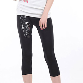 Sequin Scorpion Legging court (Hip :90-104cm Longueur: 85cm)