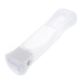 Motionplus Adapter Silicone Sleeve For Wii/wii U Remote (white)