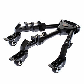 Tripod with Wheels for Camera and Camcorder (Black)