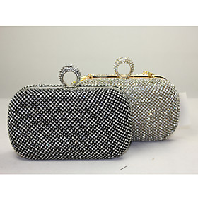 Lady's Noble Fashion Stylish Diamond Clutch