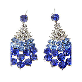 Diamond Droplet Alloy Earring (646207) photo