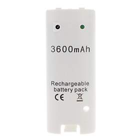 Rechargeable Battery (3600mAh) for Wii/Wii U Remote Controller Rechargeable Battery (3600mAh) for Wii/Wii U Remote Controller
