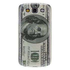 US Dollar Pattern Hard Case with HD Screen Protector and Stylus for Samsung Galaxy S3 I9300