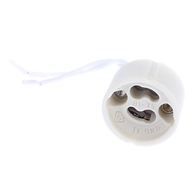 GU10 Fire Proof Ceramic Led Light Bulb Socket Base Holder With Wires GU10 Fire Proof Ceramic Led Light Bulb Socket Base Holder With Wires