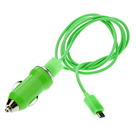 Green Micro USB Cable Charger for Samsung ,HTC Mobile and Others (Assorted Colors)