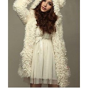 Women's Fleece Hoodie Coat