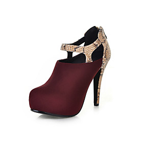Tasteful Suede Stiletto Heel Ankle Boots with Buckle Party Shoes(More Colors)