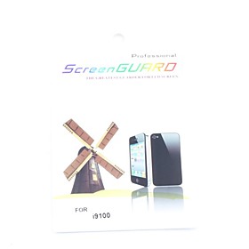 Crystal Clear LCD Screen Protector With Cleaning Cloth for Samsung i9100
